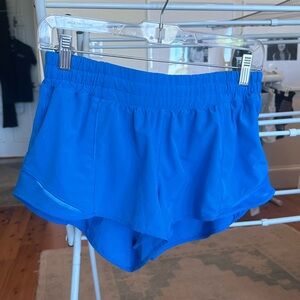 Lululemon Athletica Vibrant Blue Athletic Shorts